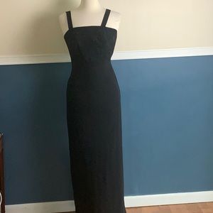 Douglas Anderson black beaded gown